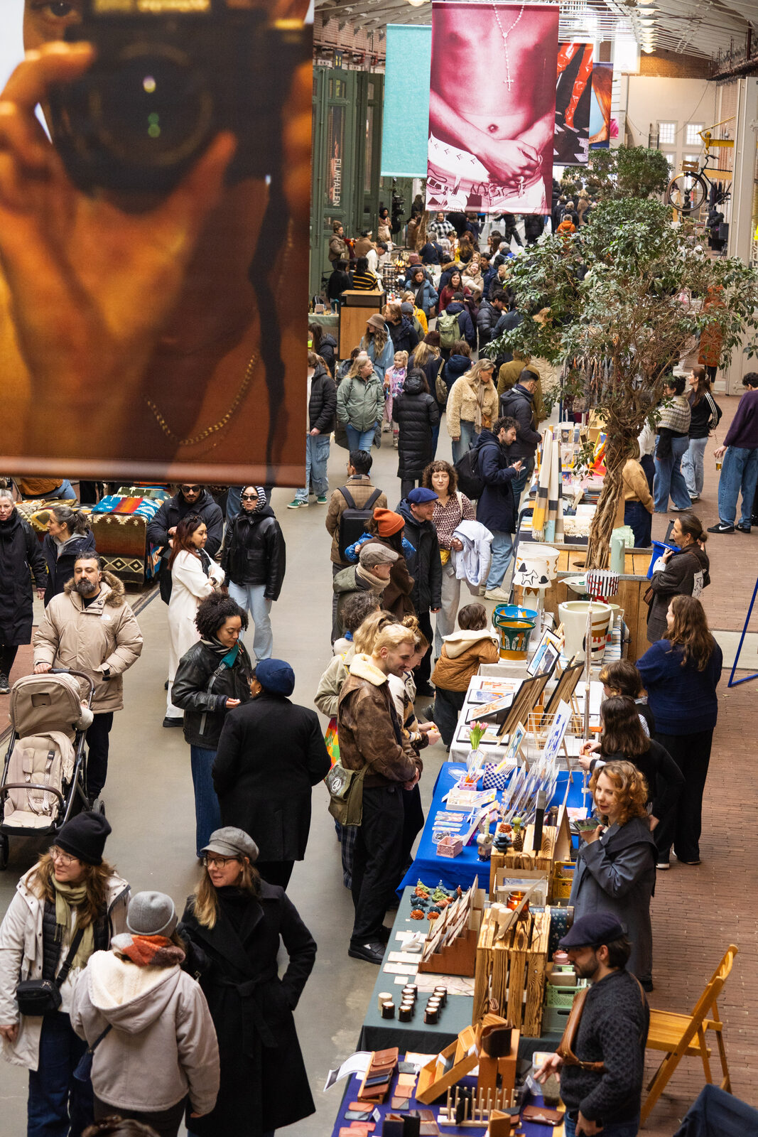 De Hallen Amsterdam — overdekte passage